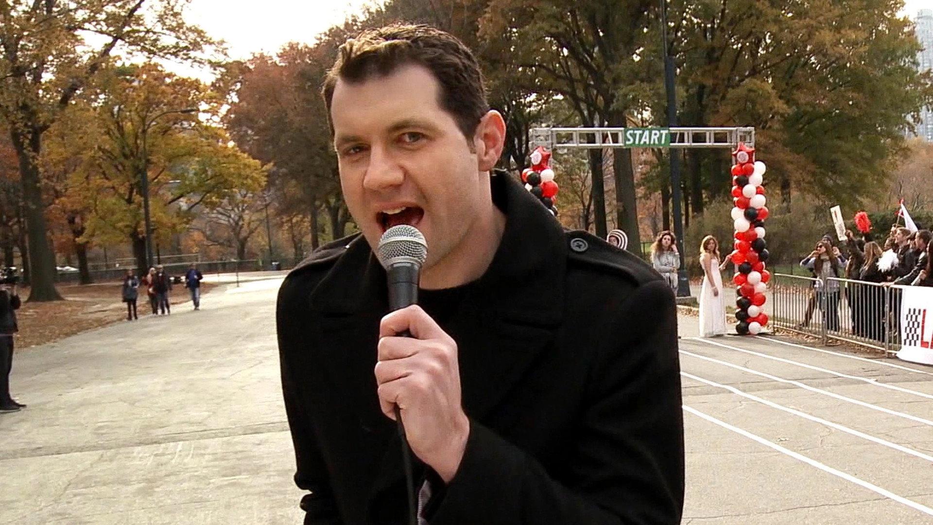 Still from The Lana Del Race for the Cure, with Nick Offerman