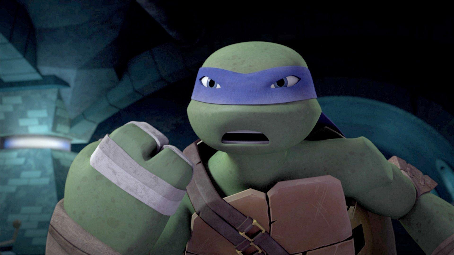 Still from Wanted: Bebop and Rocksteady
