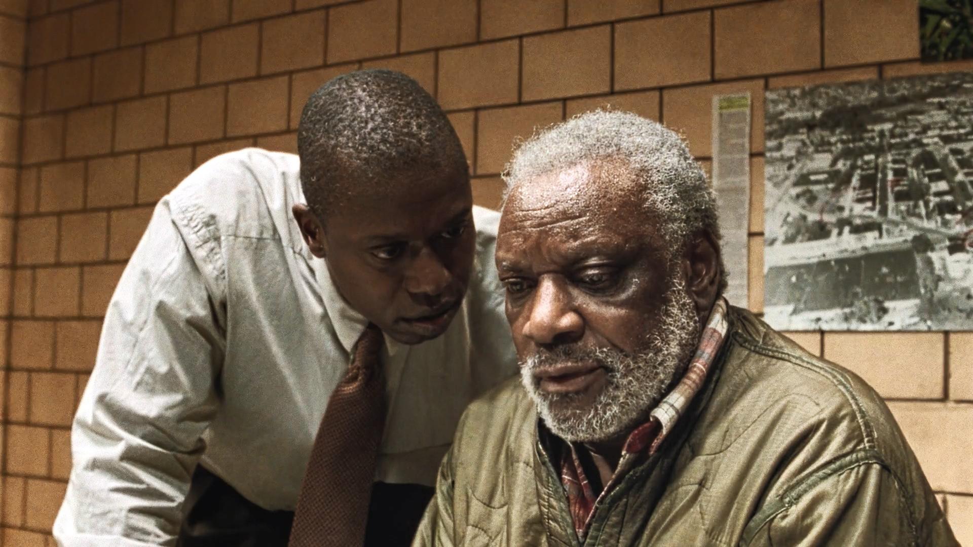 Still from Three Men and Adena