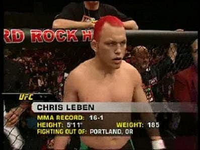 Still from The Ultimate Fighter Finale Undercard