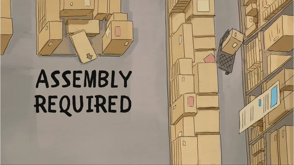 Still from Assembly Required