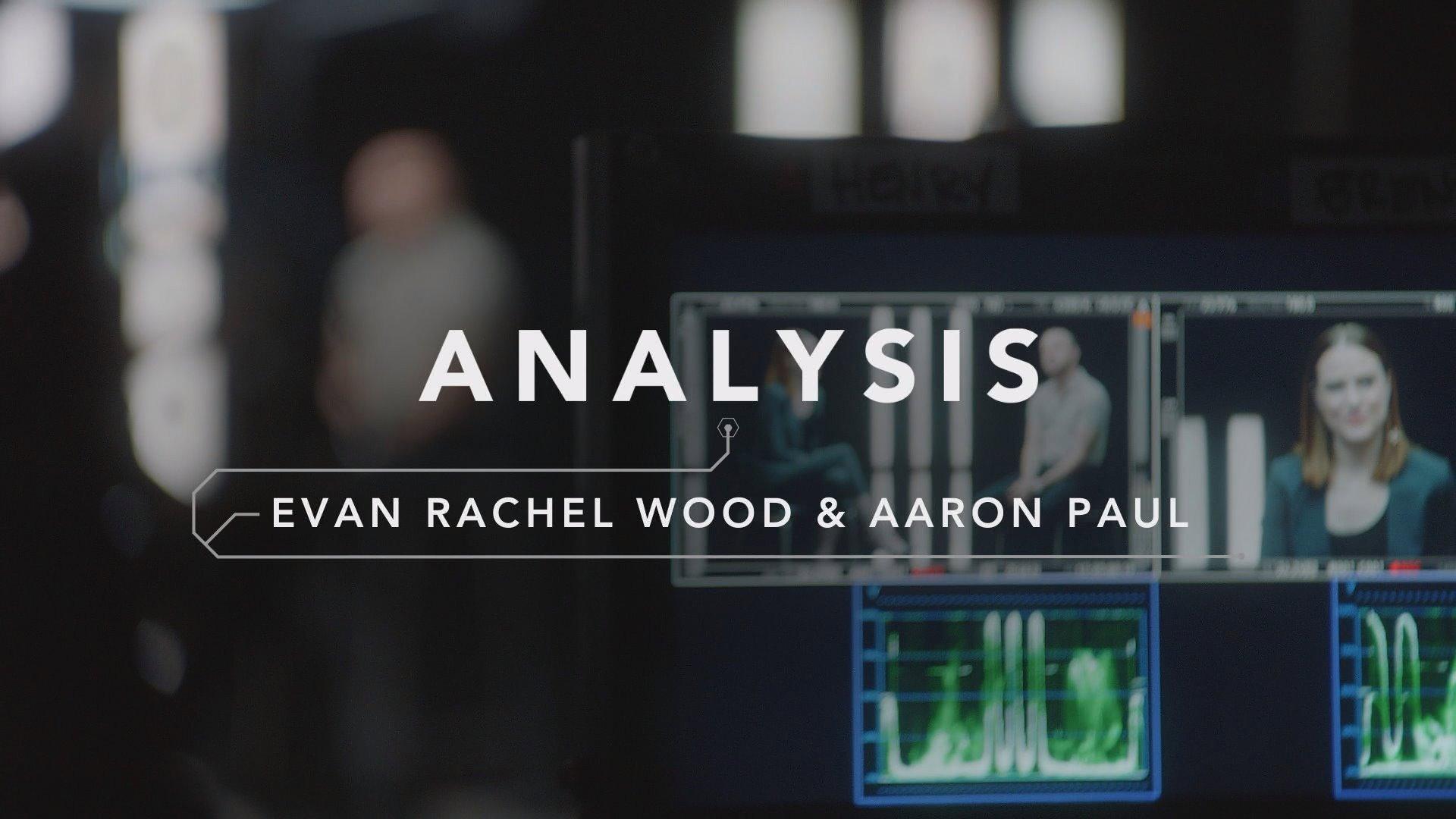 Still from Analysis: Rachel Wood & Aaron Paul