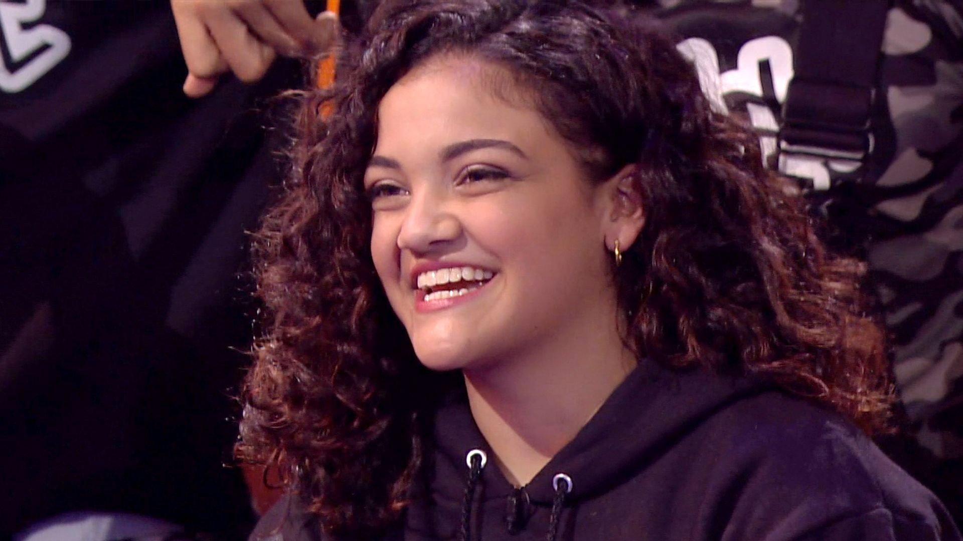 Still from Laurie Hernandez