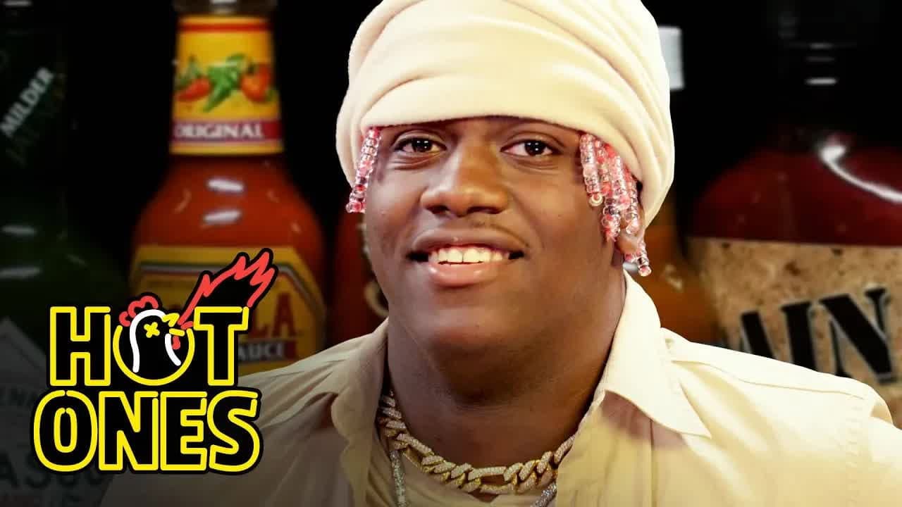 Still from Lil Yachty Has His First Experience with Spicy Wings