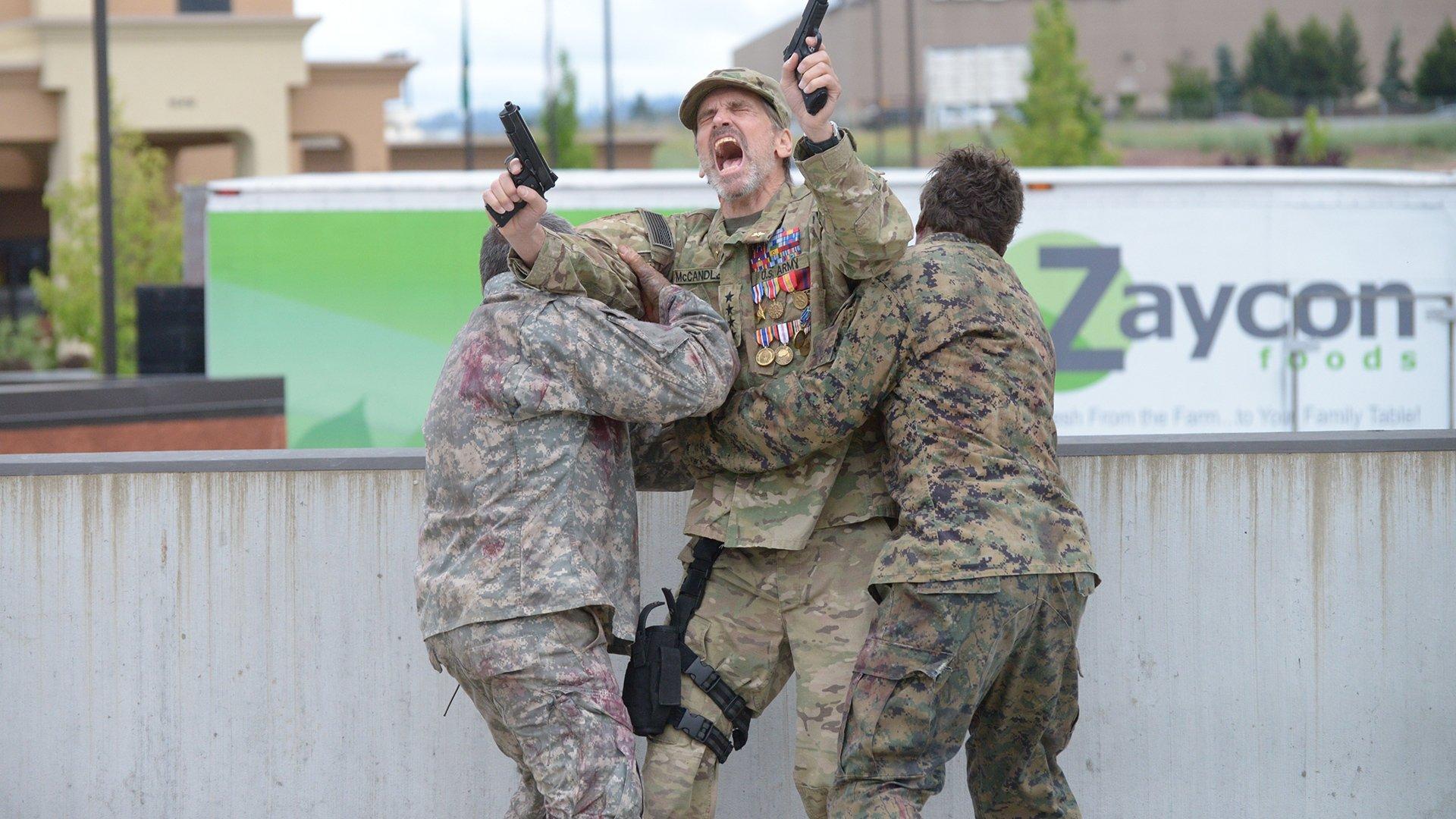 Still from Full Metal Zombie