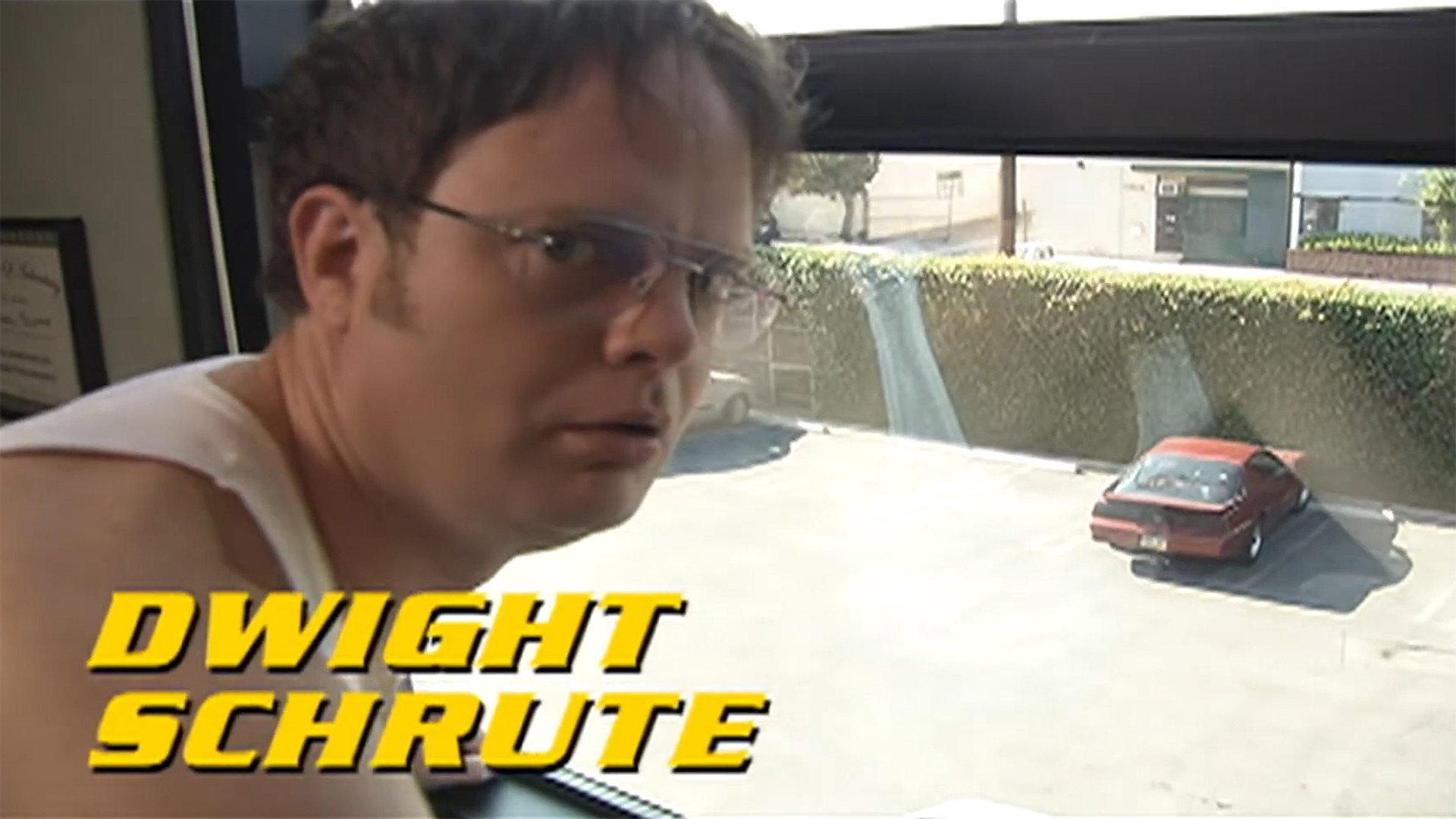 Still from Dwight Schrute Music Video