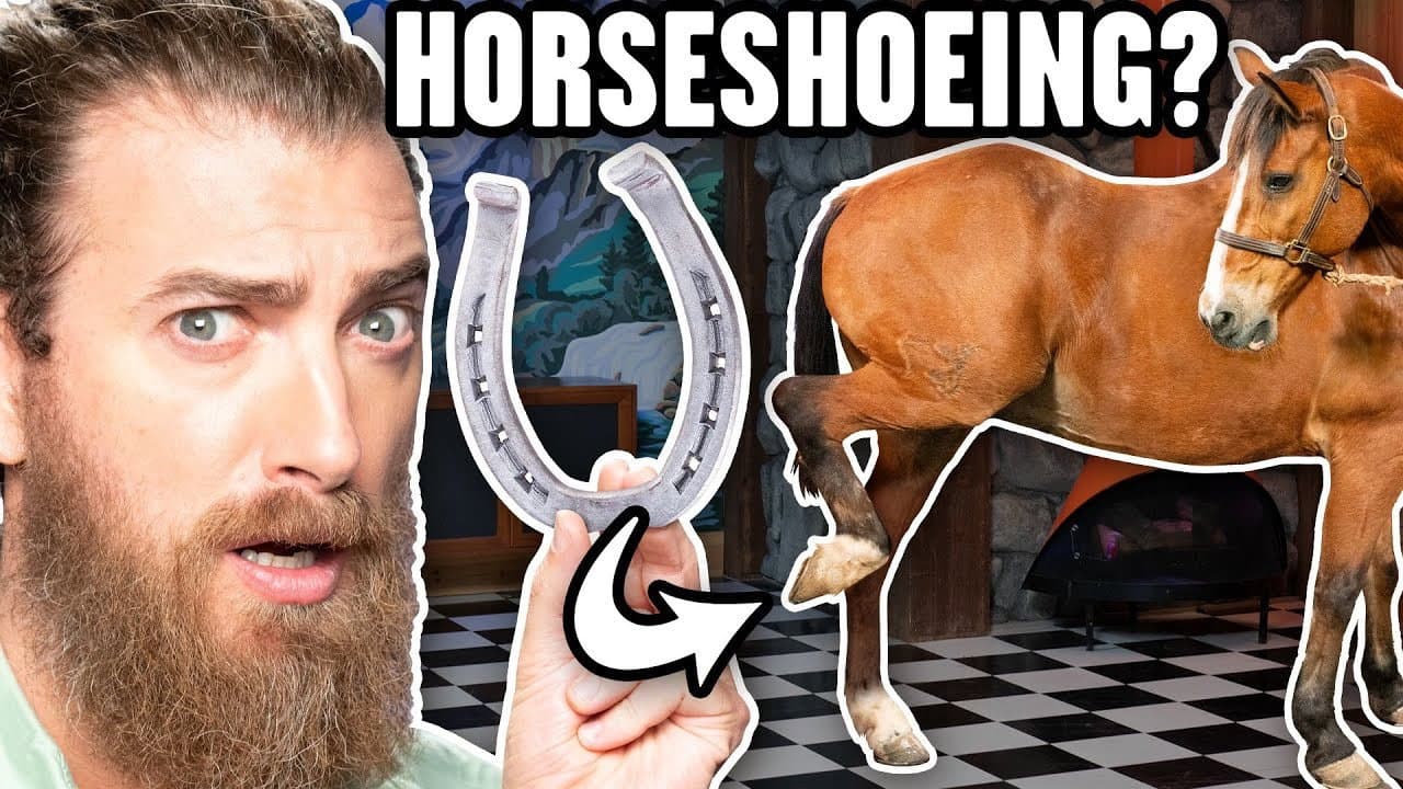 Still from Will We Die Shoeing A Horse?