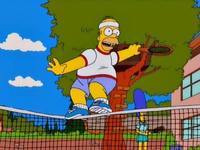 Still from Tennis the Menace