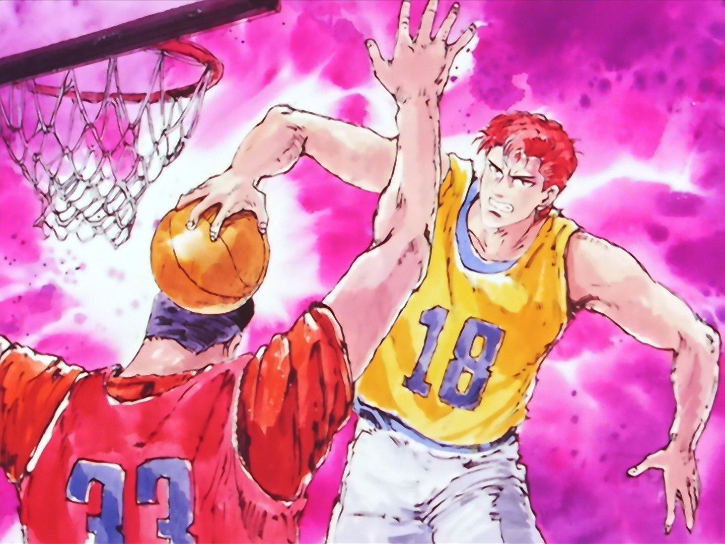 Still from Hanamichi's Debut! Dunk Attack