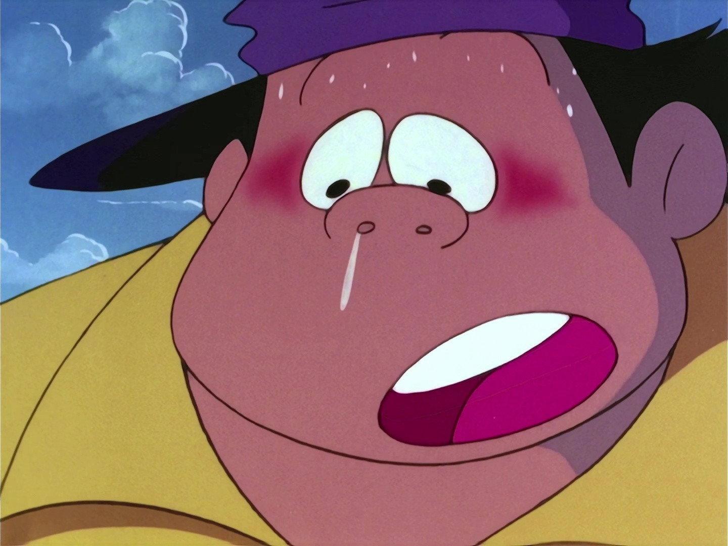 Still from Mechadon's Tears Flying in the Air!