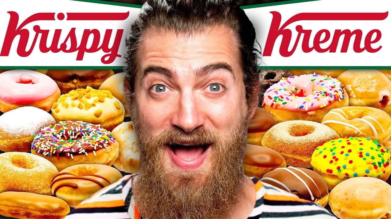 Still from We Tried EVERY Krispy Kreme Donut Flavor
