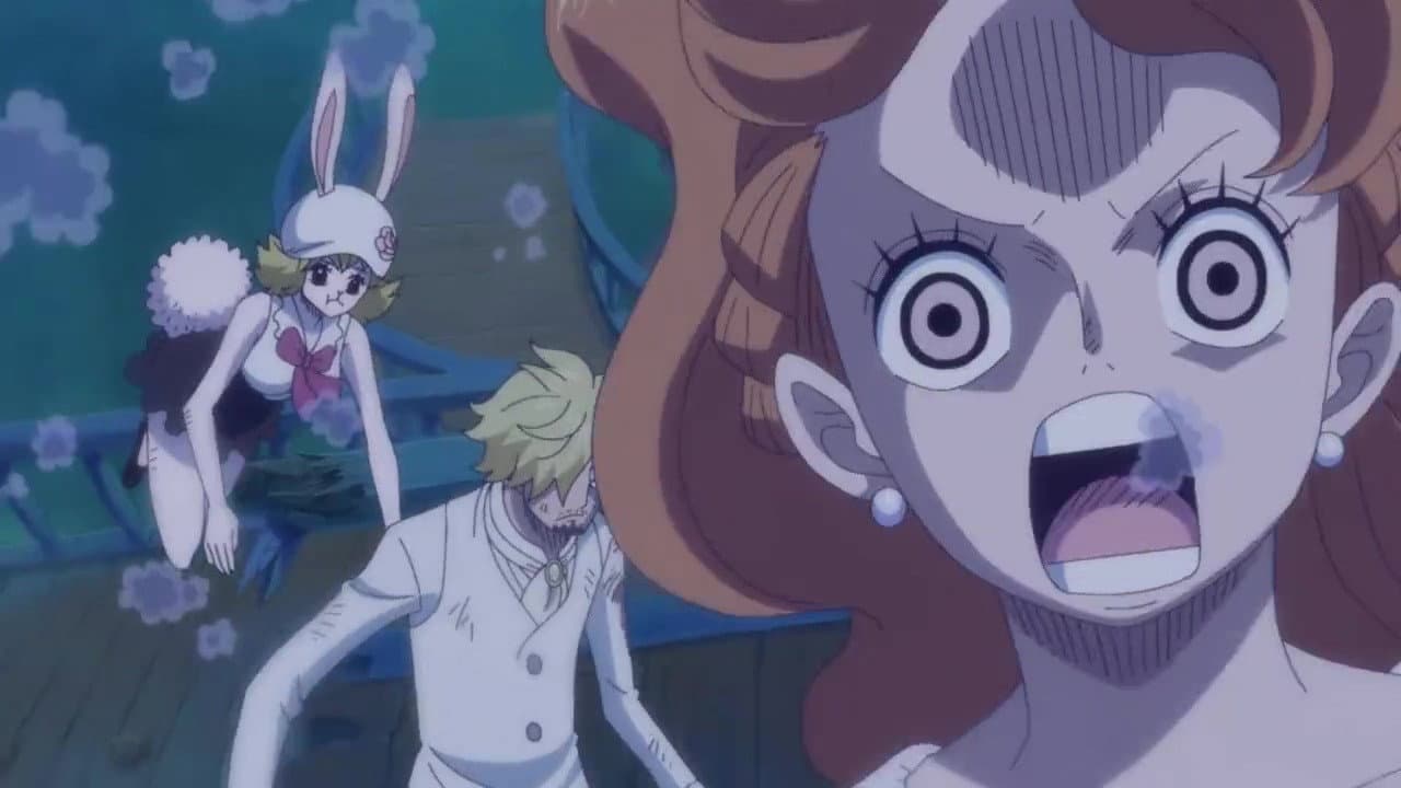 Still from The Man of Humanity and Justice! Jimbei, a Desperate Massive Ocean Current!