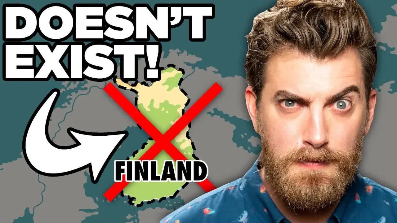 Still from Finland Doesn't Exist (Conspiracy Theory)