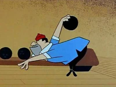 Still from Ten Pin Alley