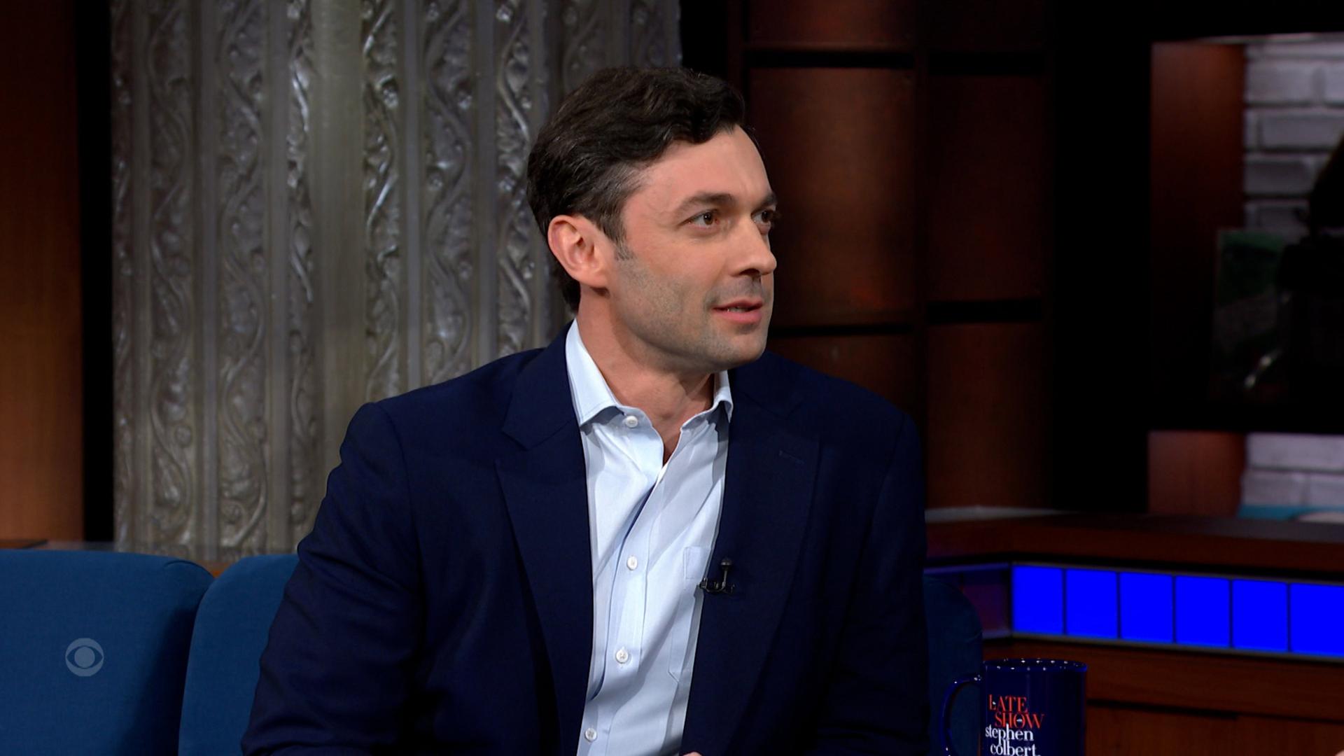 Still from Sen. Jon Ossoff, Kyle MacLachlan, Thundercat
