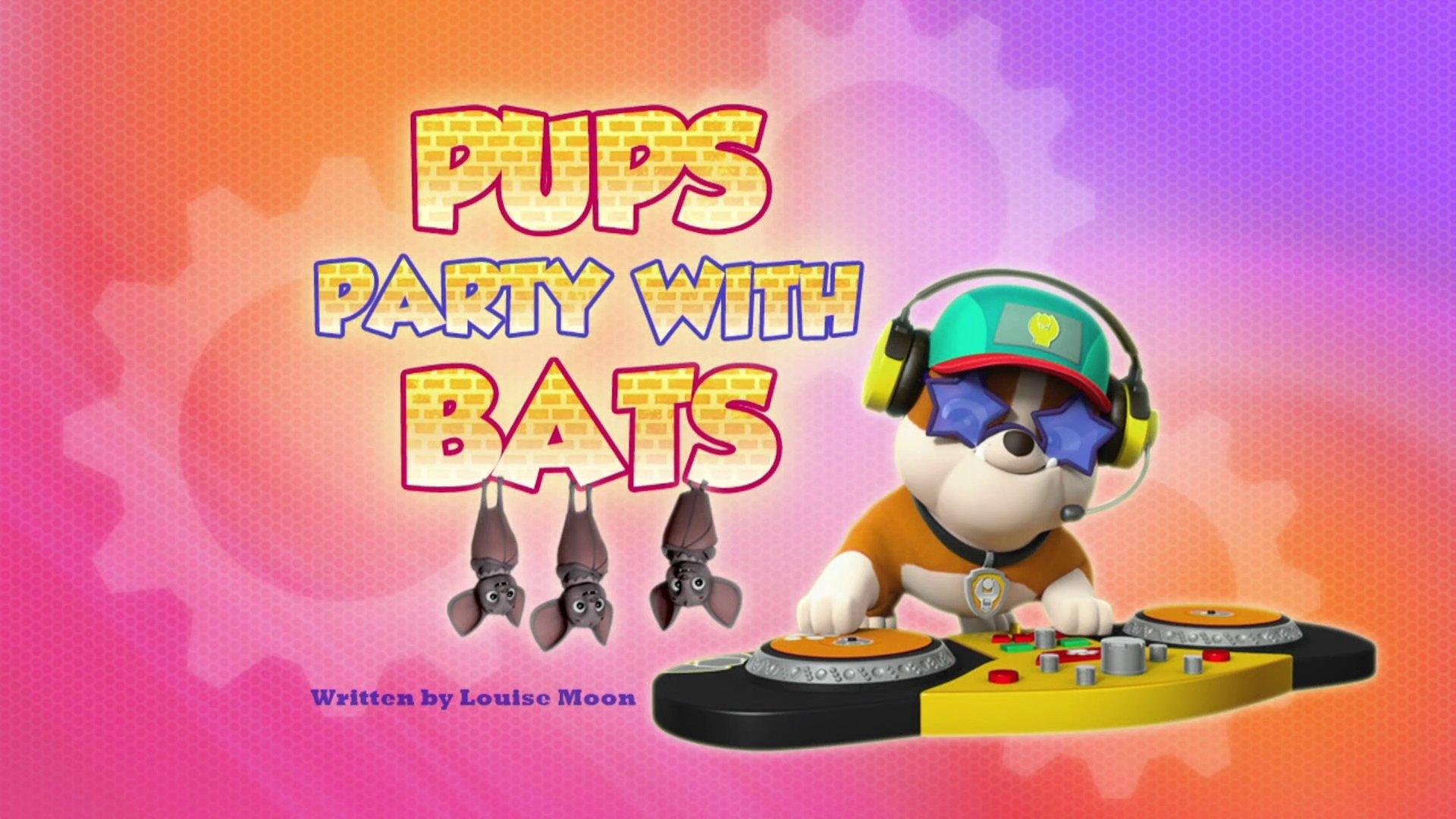 Still from Pups Party with Bats