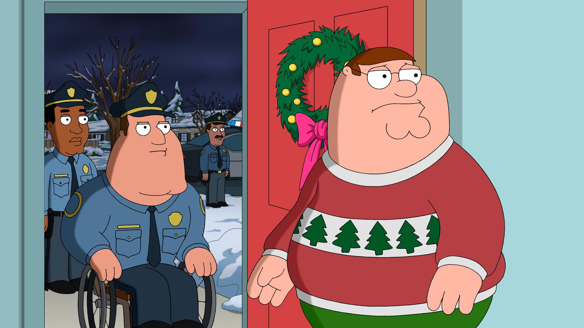 Still from Christmas Crime