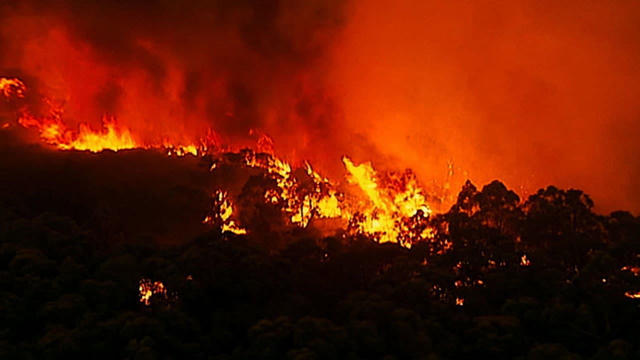 Still from Survivors of the Firestorm