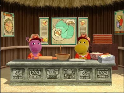 Still from Chichen-Itza Pizza