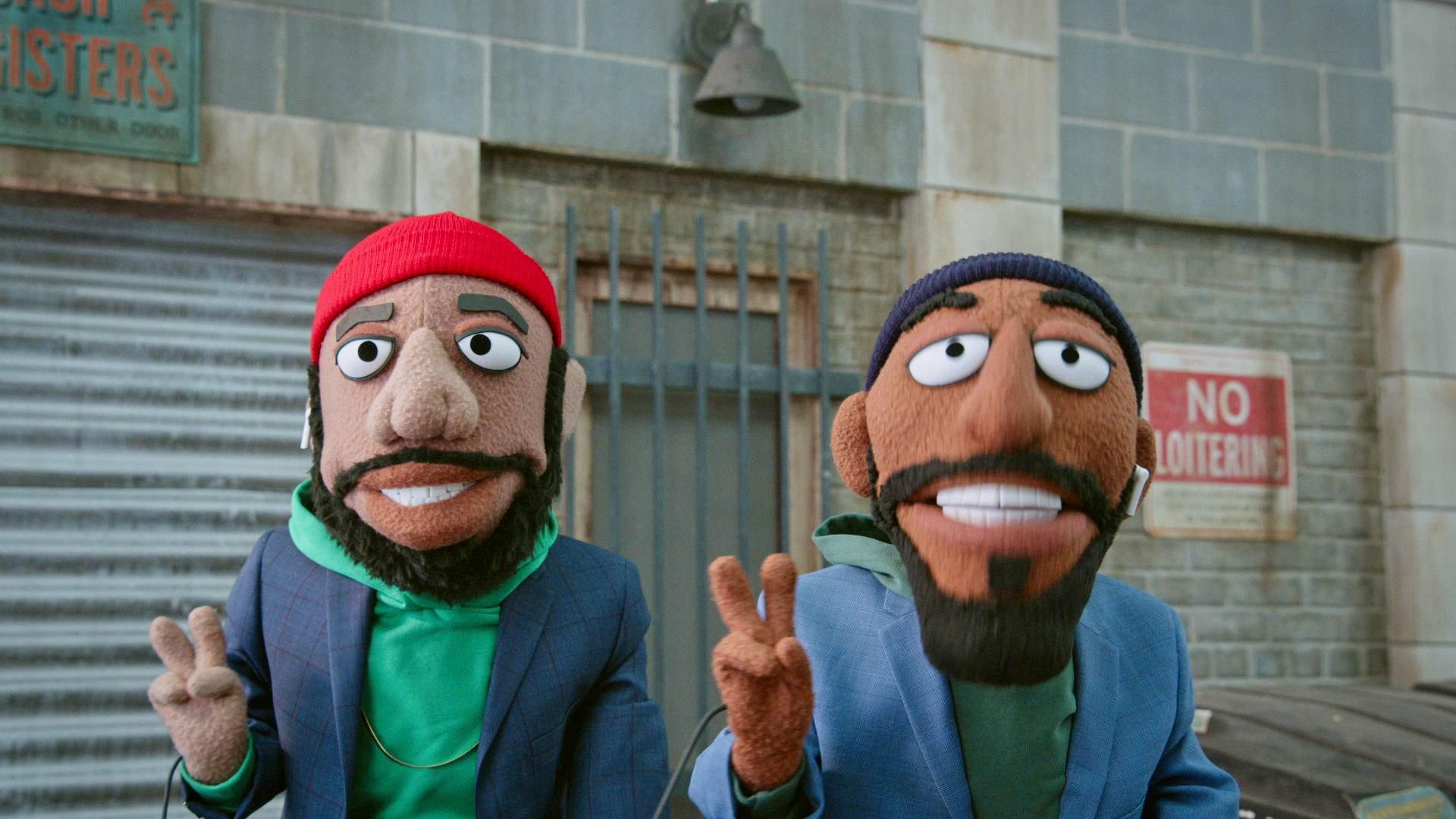 Still from Desus & Mero, Jimmy Kimmel & Natasha Leggero