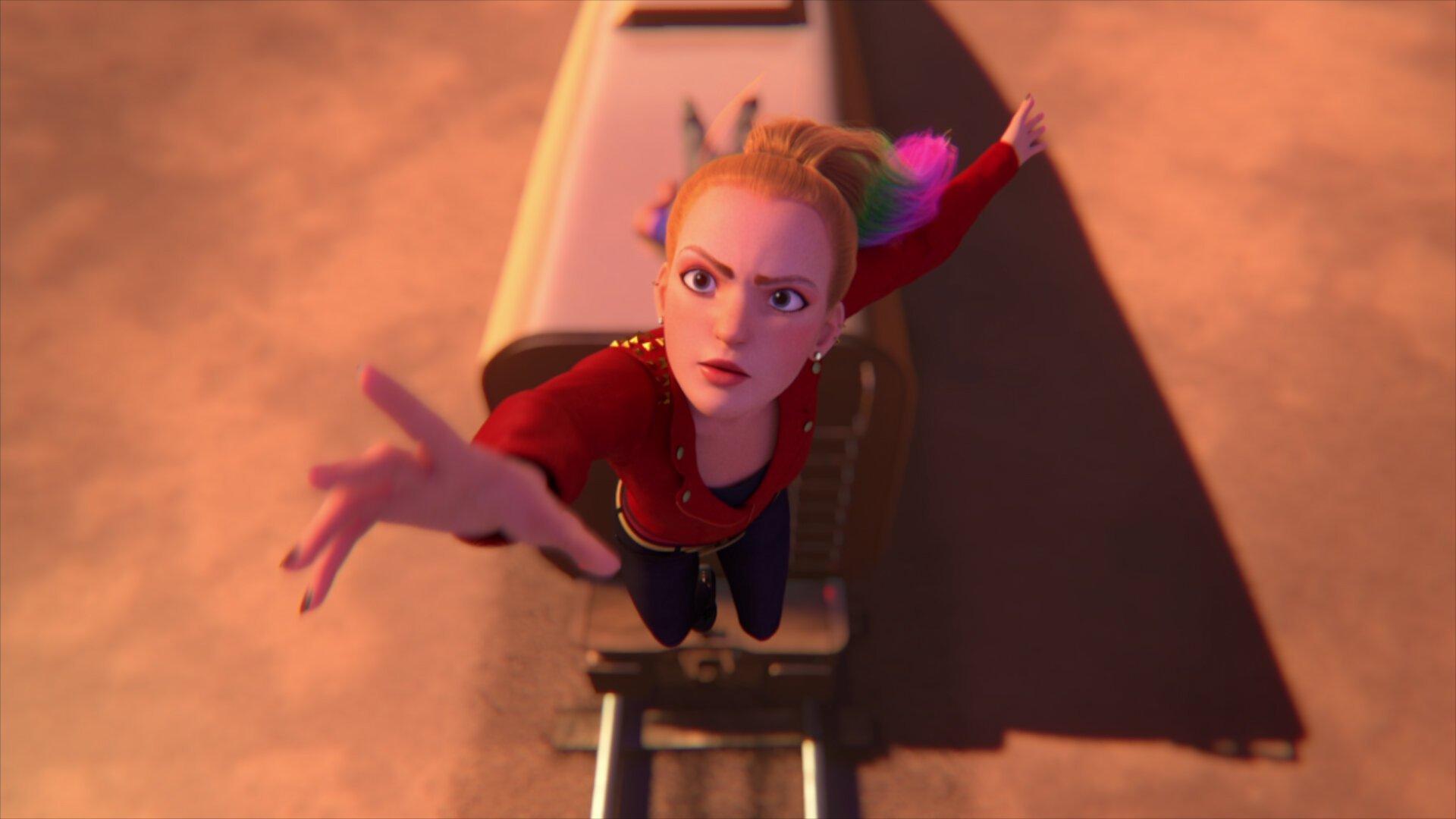 Still from Ghost Town Grand Prix