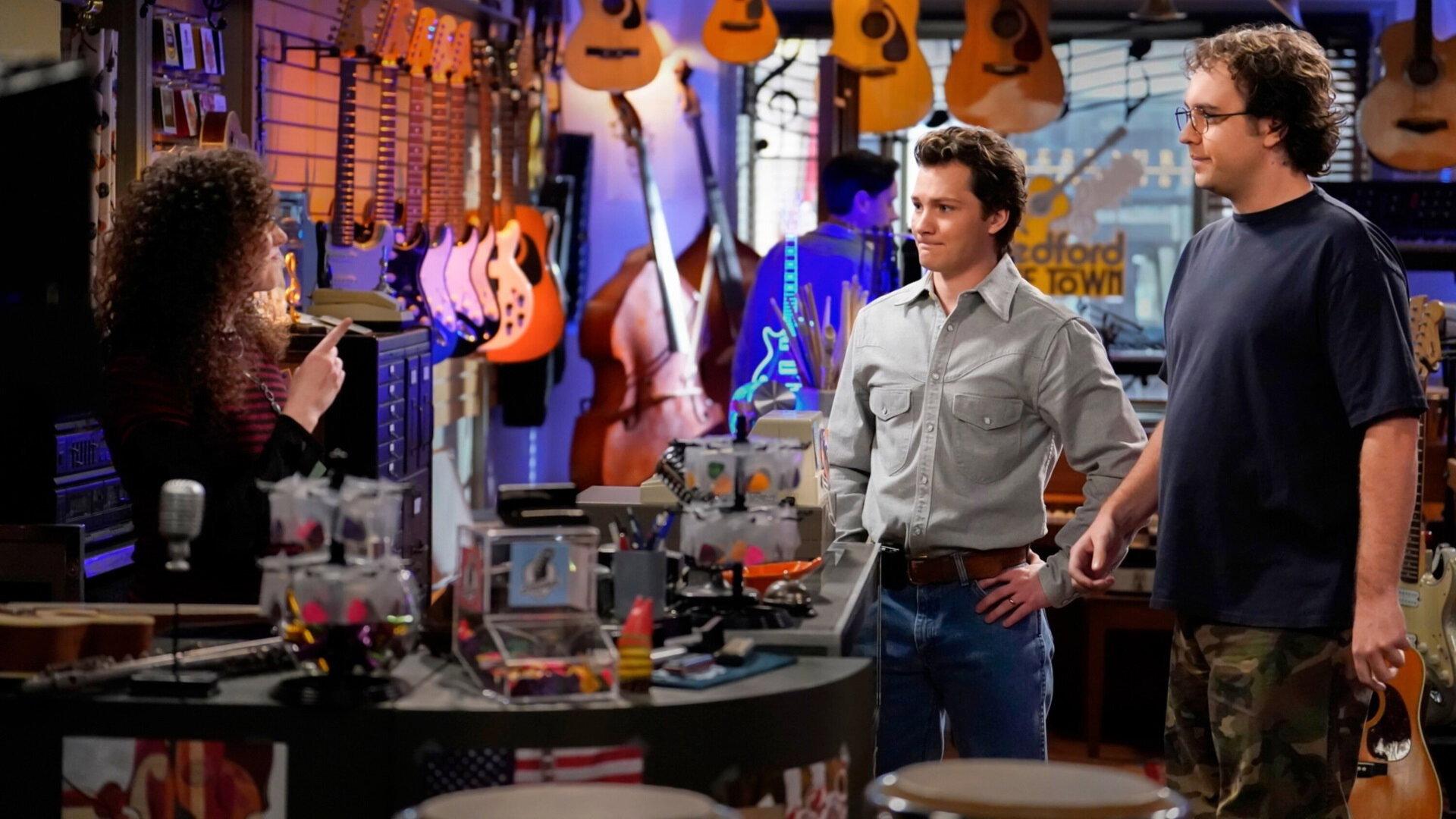 Still from Goddess of the Music Store