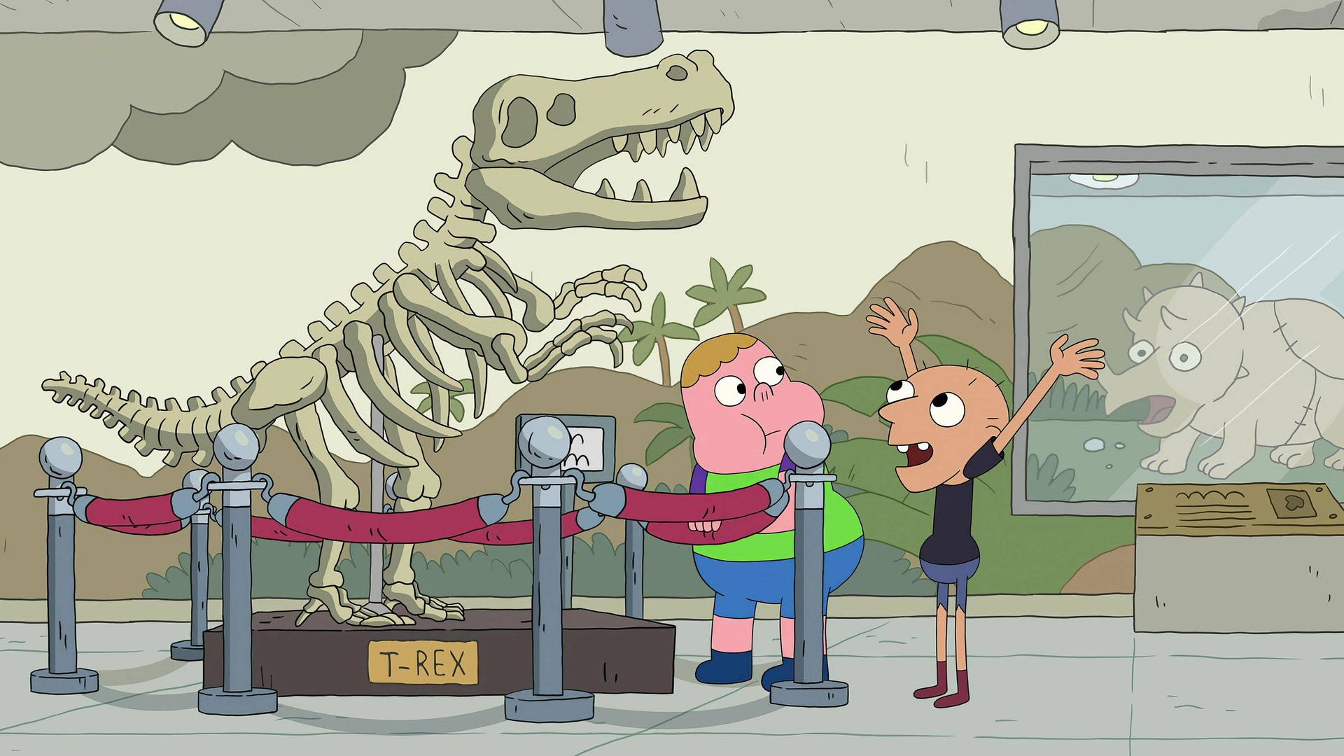 Still from Clarence & Sumo's Rexcellent Adventure