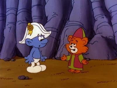 Still from The Smurf Who Would Be King