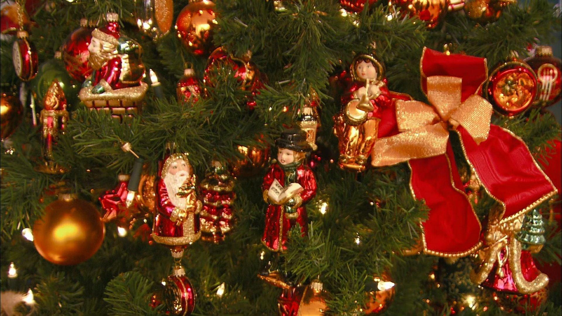 Still from Cine Cameras, Glass Christmas Ornaments, Giant Tires