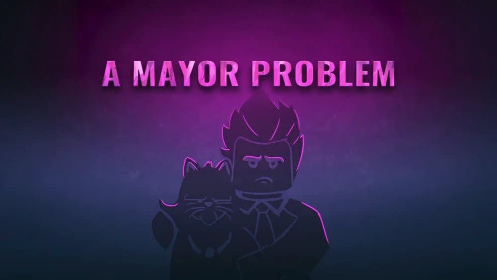 Still from A Mayor Problem