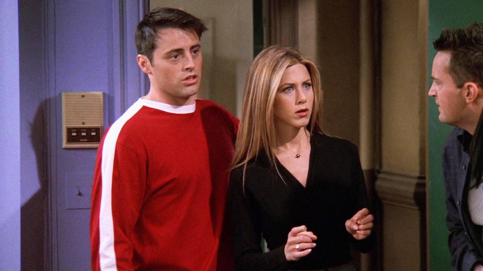 Still from The One with the Girl Who Hits Joey