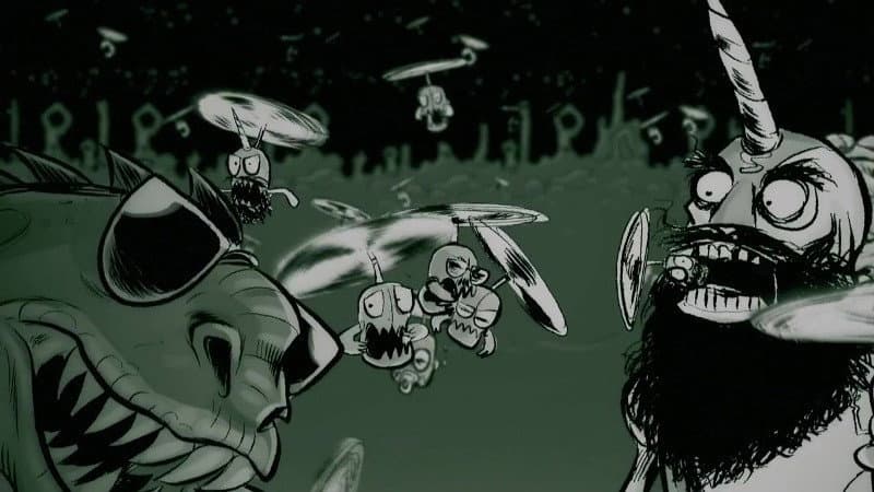 Still from evil, Evil, Evil Planet Tinko! Part 2