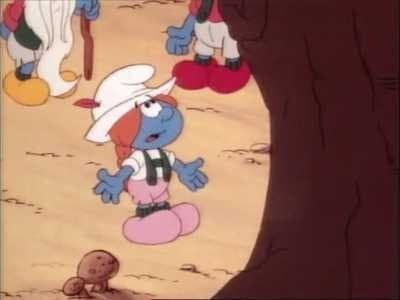 Still from Scary Smurfs