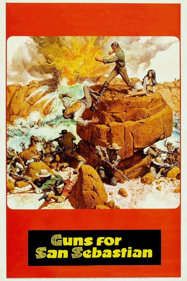 Guns for San Sebastian poster