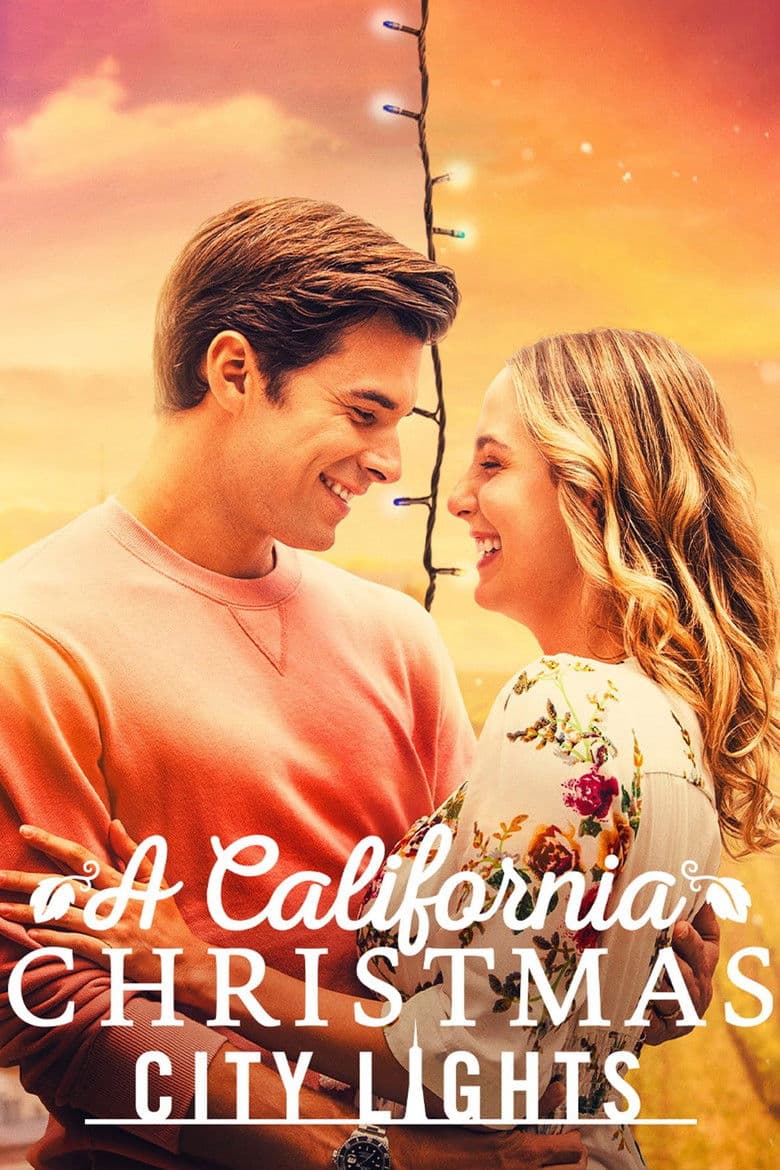 A California Christmas: City Lights poster