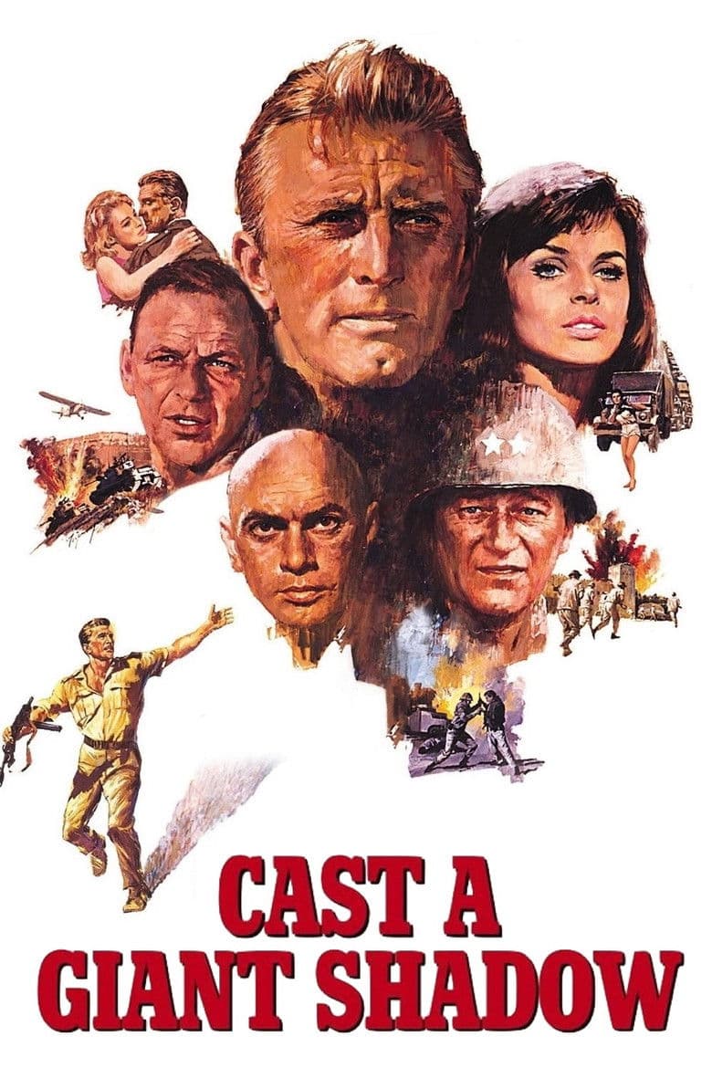 Cast a Giant Shadow poster